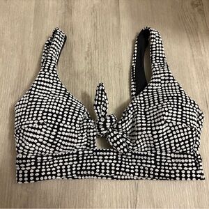 Aerie Scoop bow bikini top